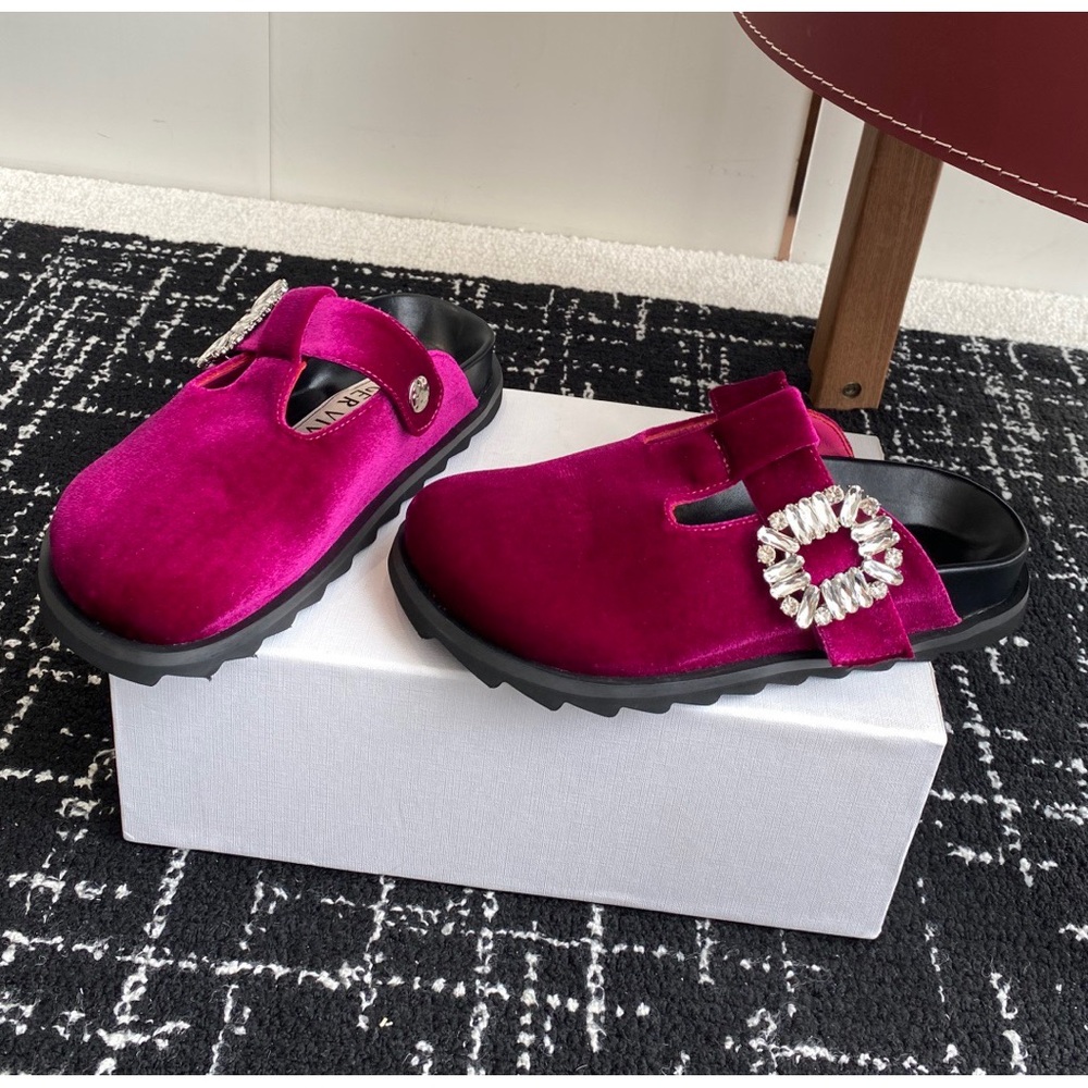 Roger Vivier Slidy Viv’ Women’s Slippers - Picture 2 of 9